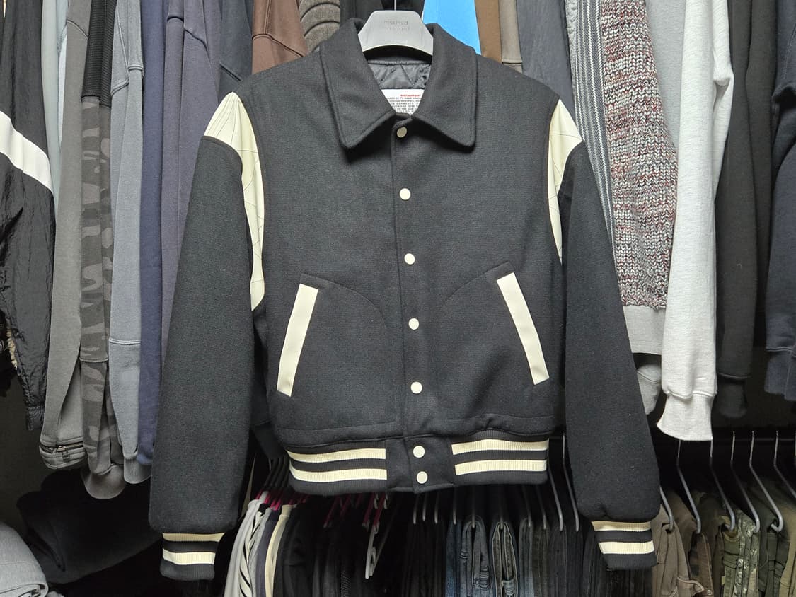 [판매](L)벌스데이수트 스타디움 자켓 - 블랙 상품이미지1