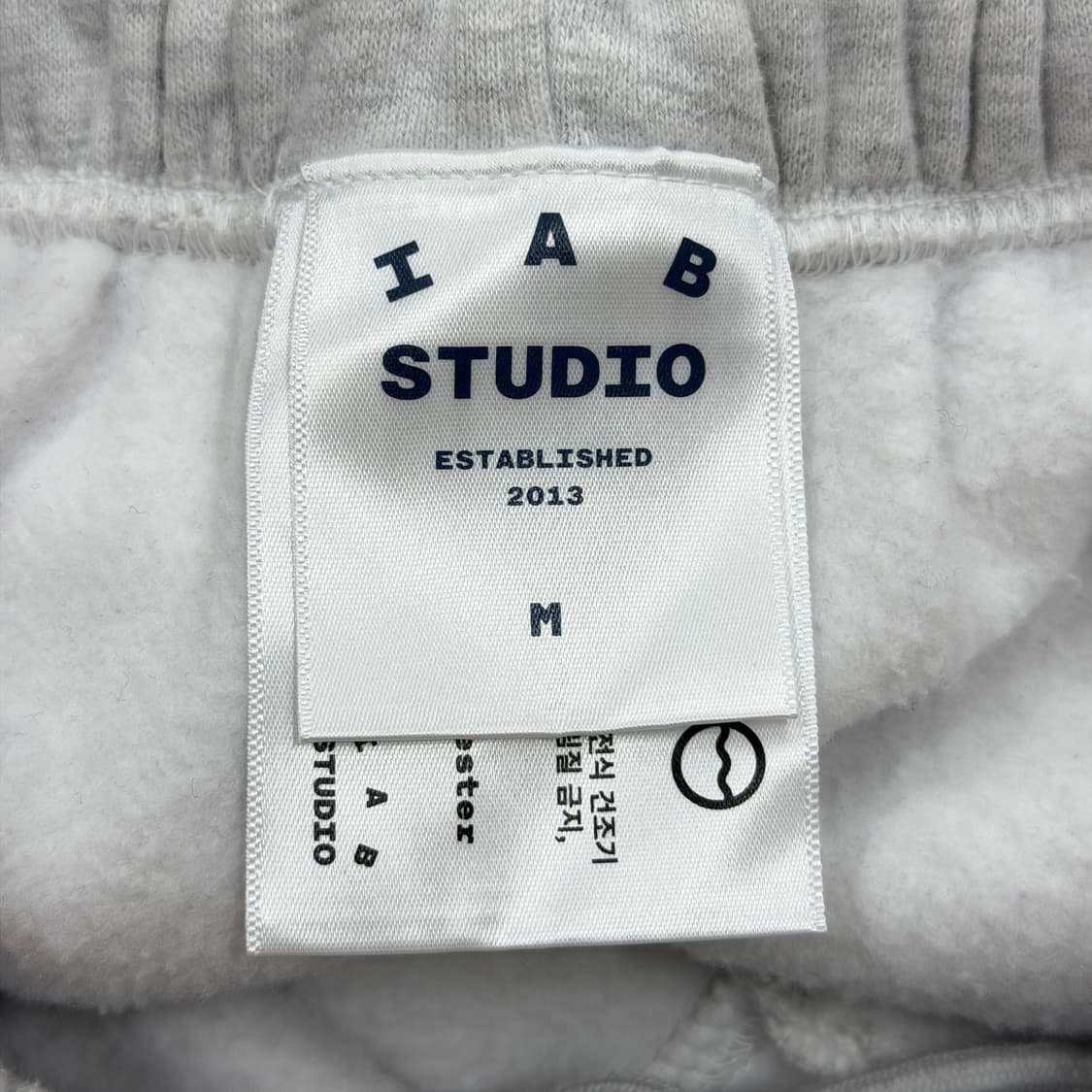 아이앱스튜디오 스웨트 조거팬츠 라이트 그레이 M 상품이미지5