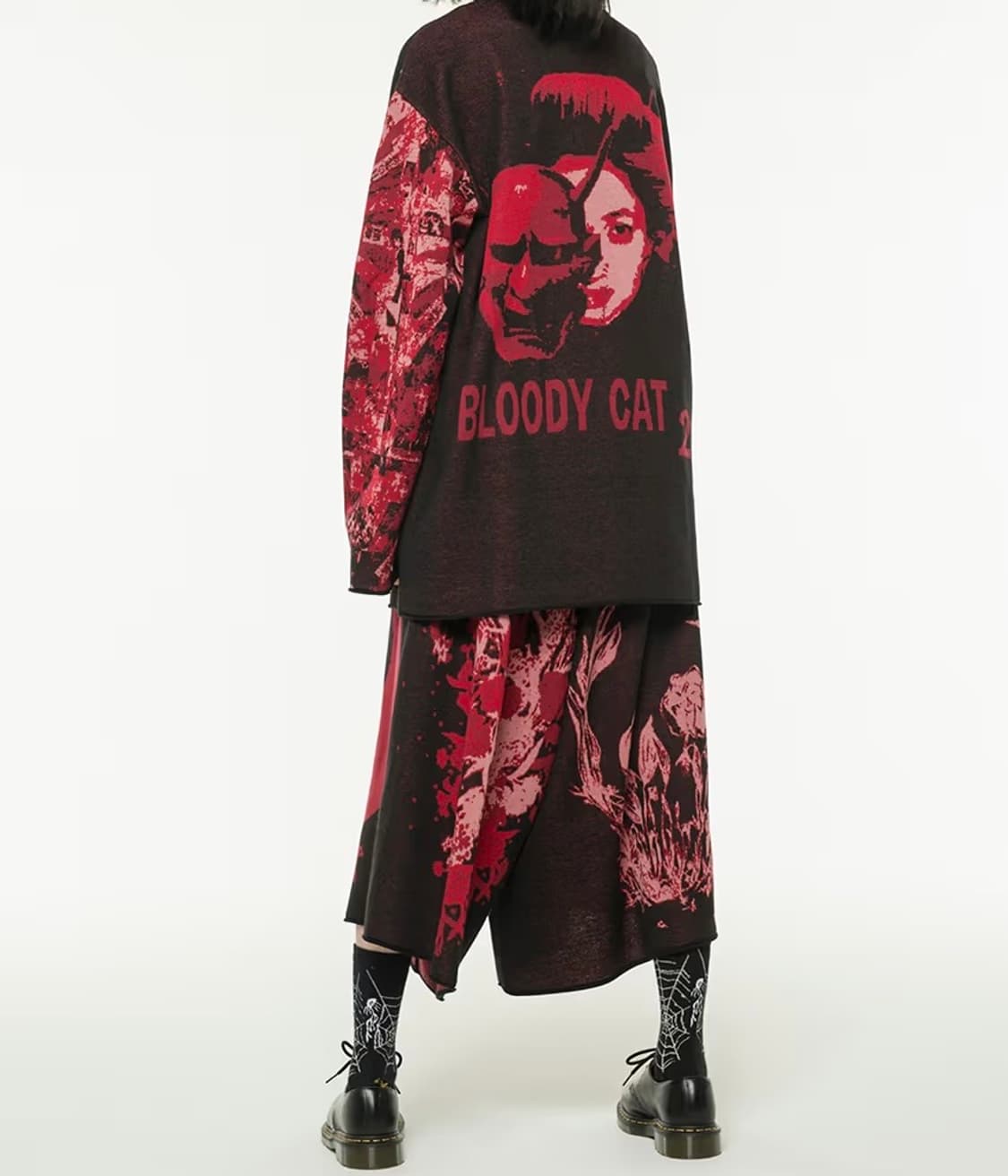 YOHJI YAMAMOTO S'yte BLOODY CAT pants 상품이미지4