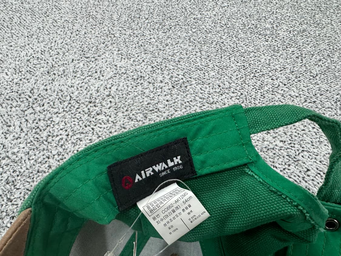 [새상품] 에어워크 투톤 볼캡 상품이미지4