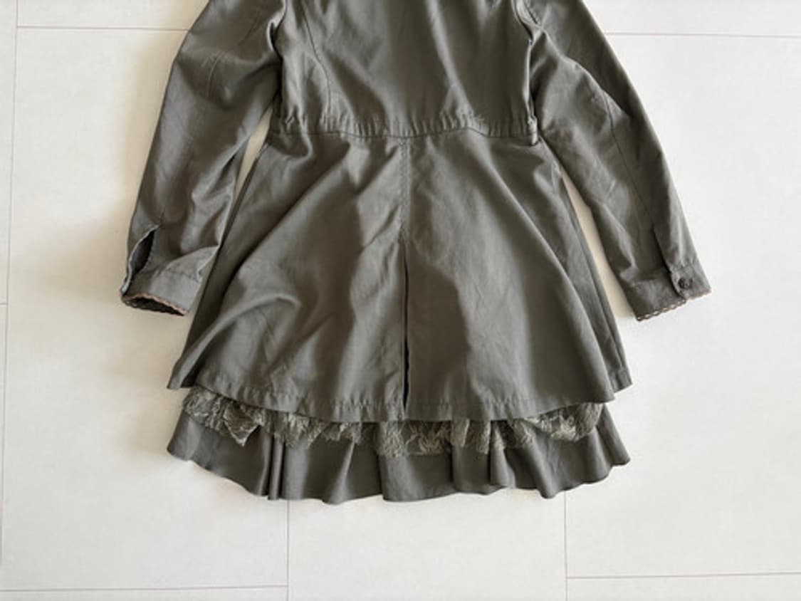 axes femme) ruffle lace military jacket 상품이미지5