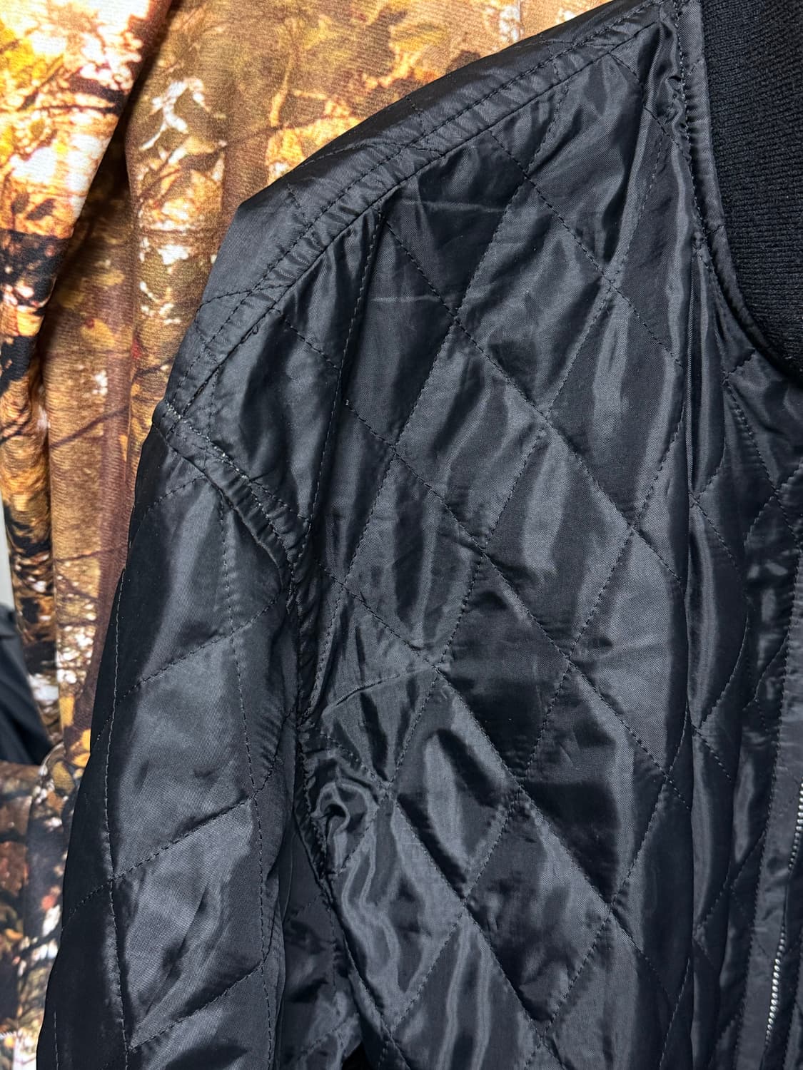 꼼데가르송 cdg 퀼팅 스태프 블루종 XL 상품이미지3