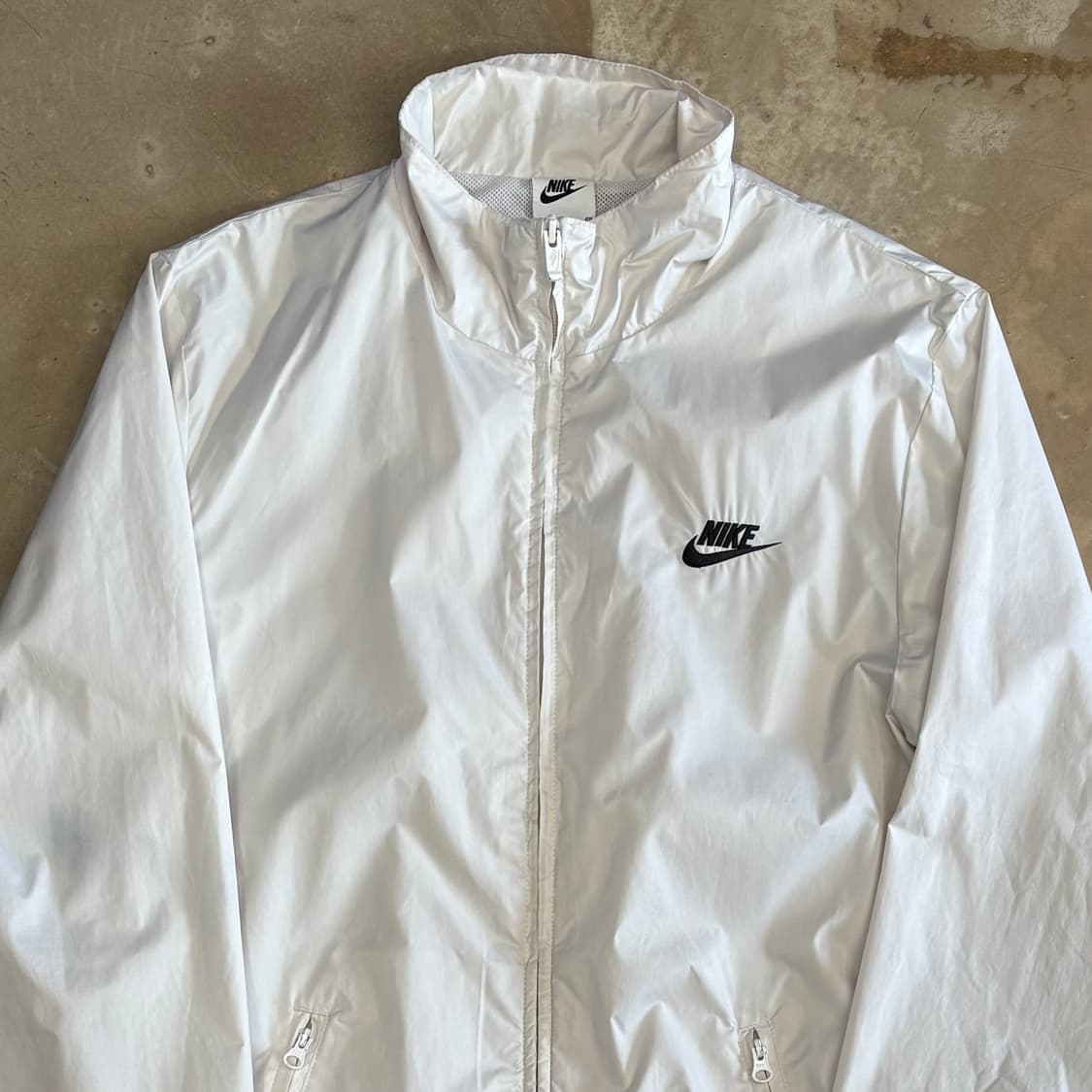 S 나이키 화이트 우븐 자켓  상품이미지1