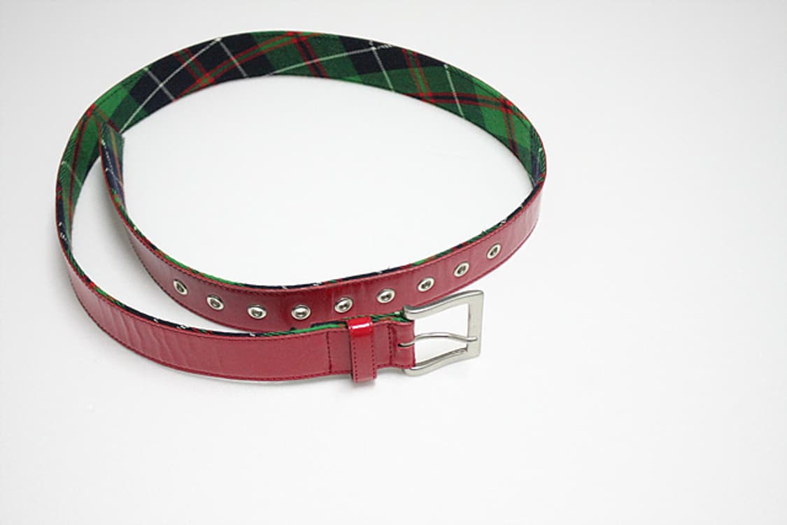 JUNYA WATANABE 준야와타나베 꼼데가르송 에나멜 벨트 새제품 상품이미지1