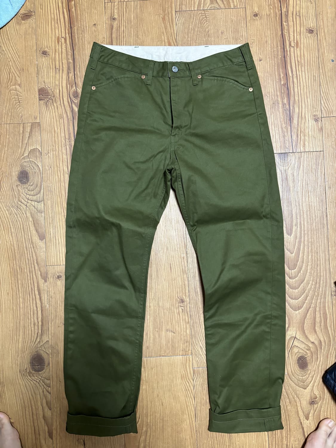 모모타로진스 코튼팬츠32 상품이미지1