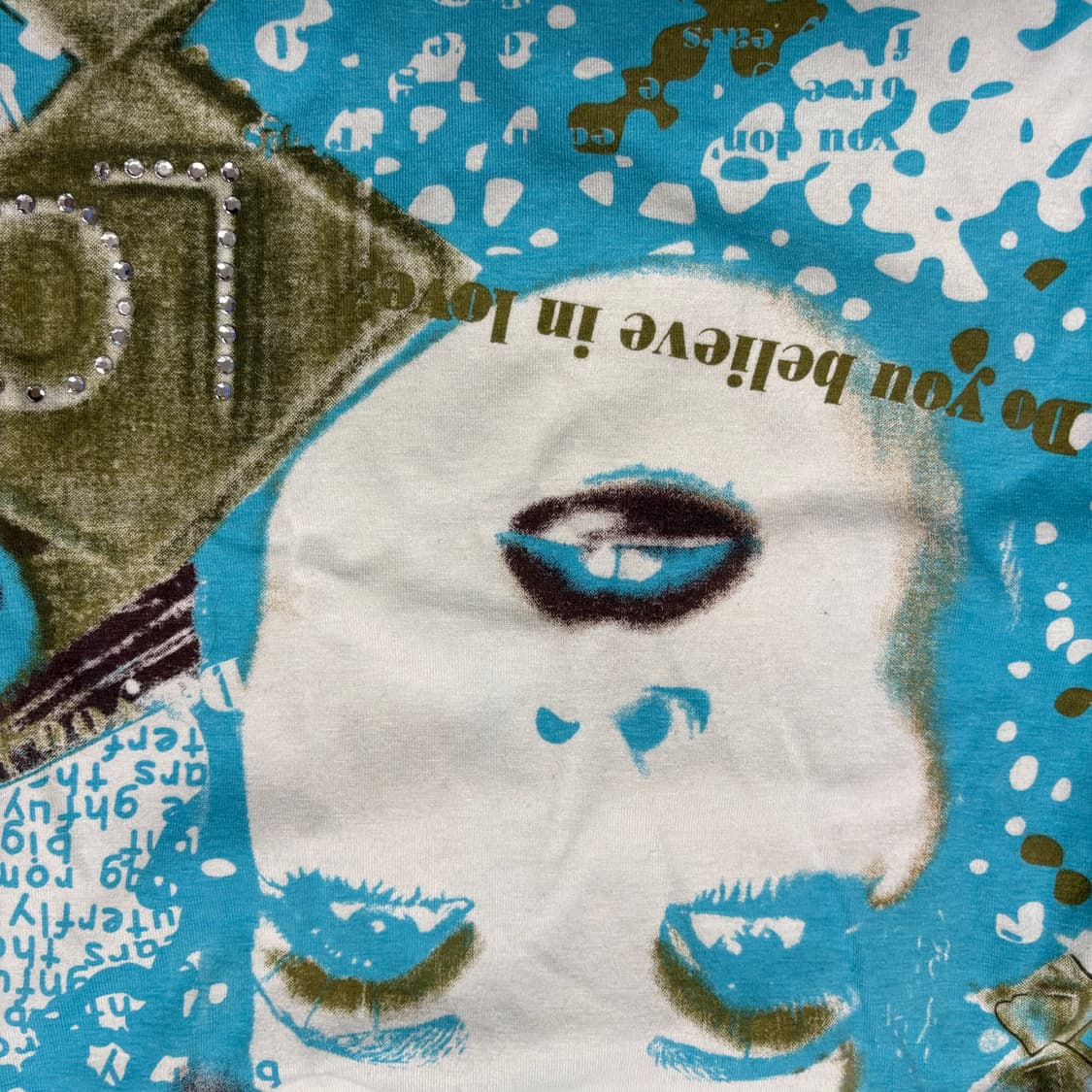 Miss Sixty 메쉬 큐빅 롱슬리브 상품이미지5