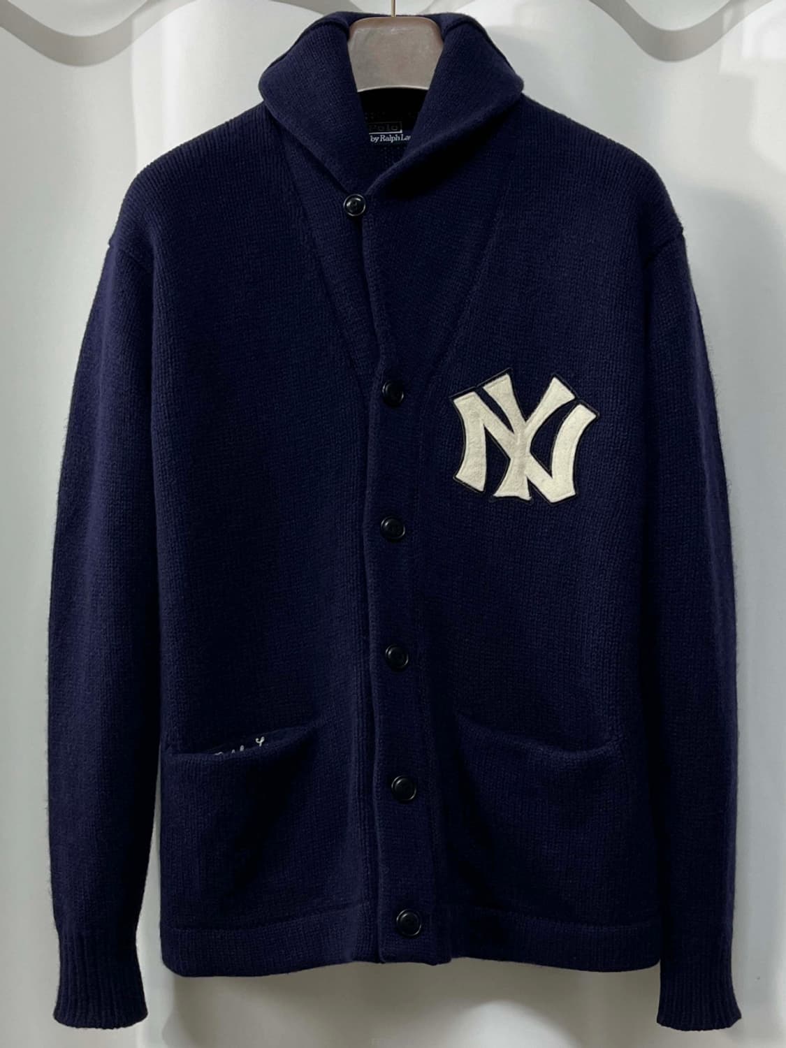 폴로랄프로렌 양키즈 콜라보 가디건 정품인증 상품이미지4
