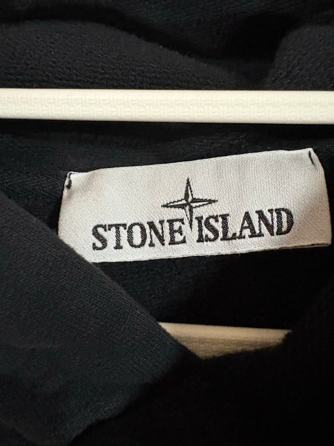 스톤아일랜드 후드티 블랙 상품이미지4