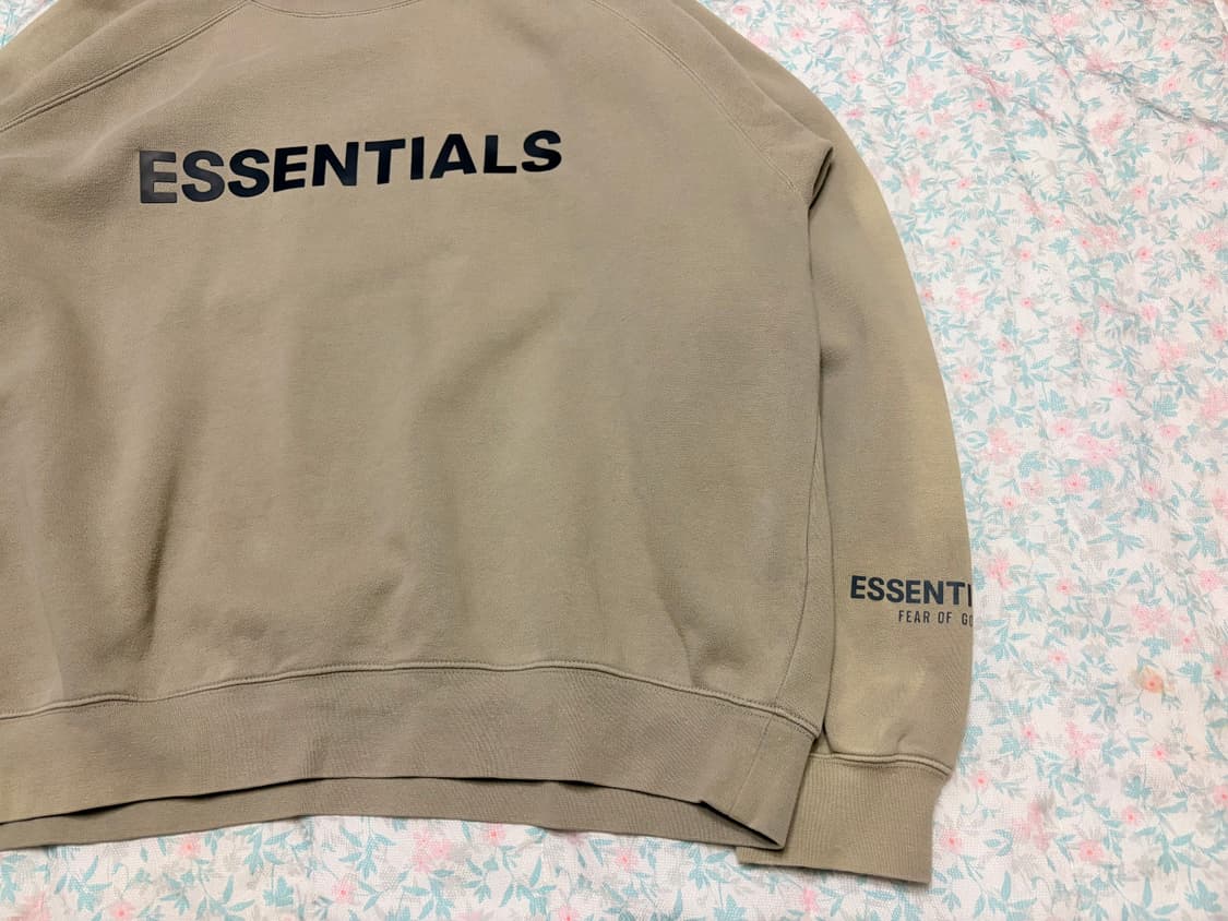 (XL) 피오깃 에센셜 오버핏 맨투맨  상품이미지1