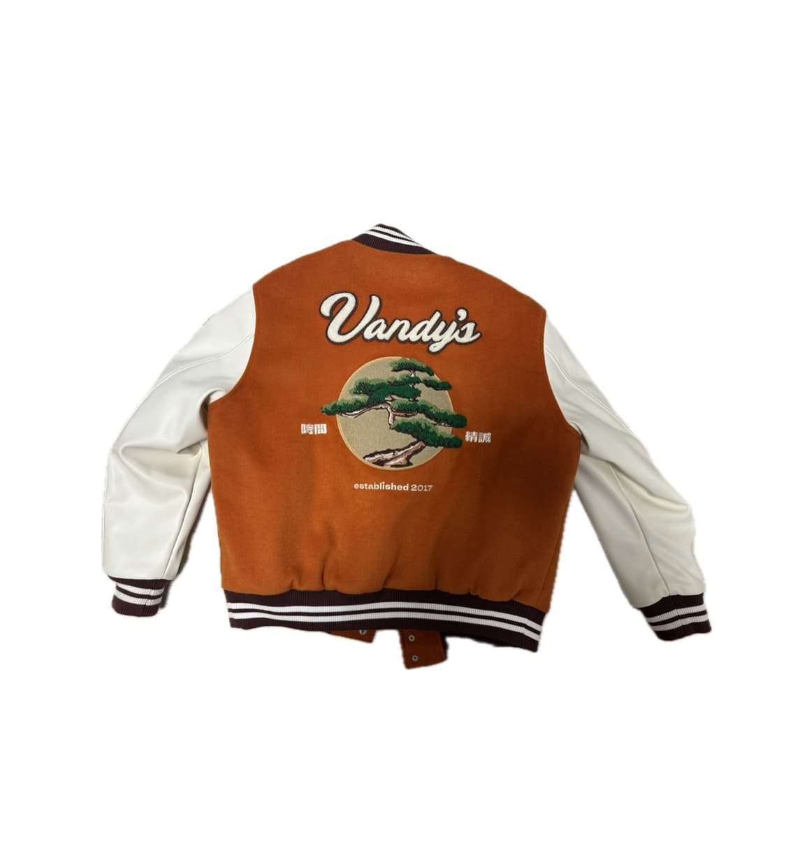 반디더 핑크 본사이 바시티 자켓 L사이즈 상품이미지2