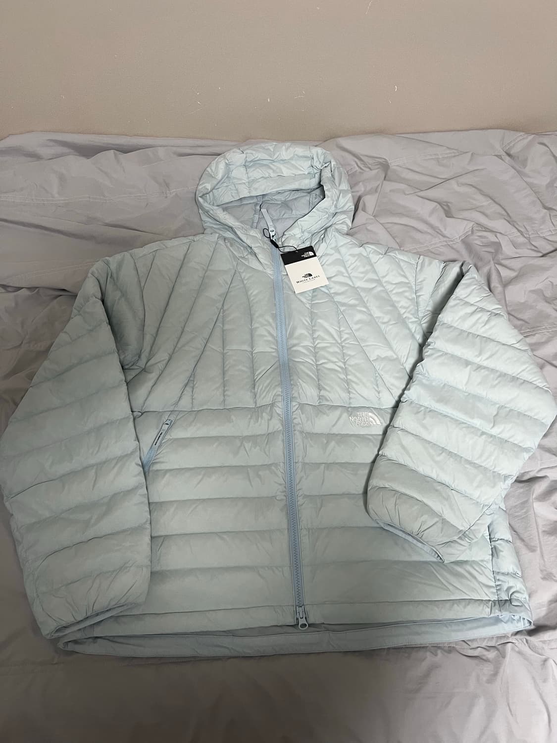 (XL) 노스페이스 코렐린 경량패딩 라이트블루 덕다운 새상품 상품이미지1