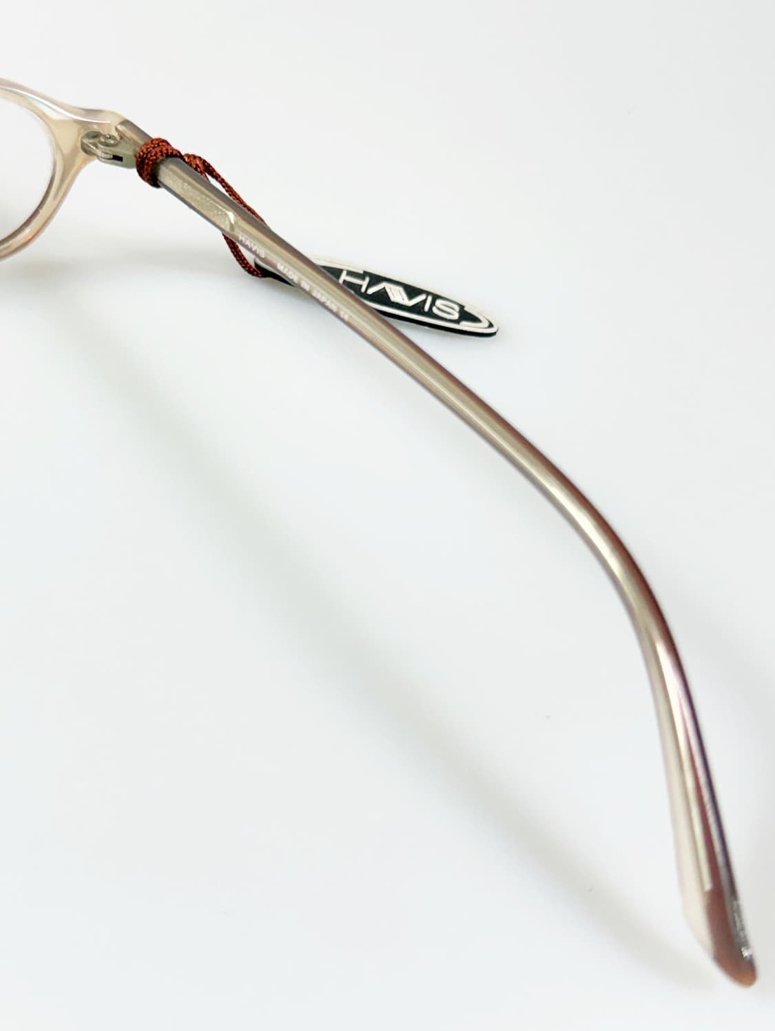 HAVIS 브라운&아이보리 뿔테 오벌 프레임 빈티지 안경 상품이미지6
