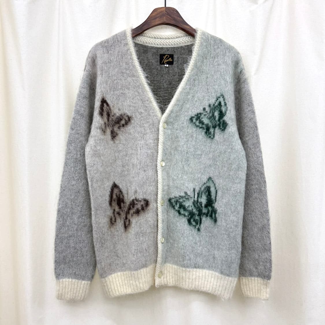 니들스 모헤어 빠삐용 가디건 상품이미지1