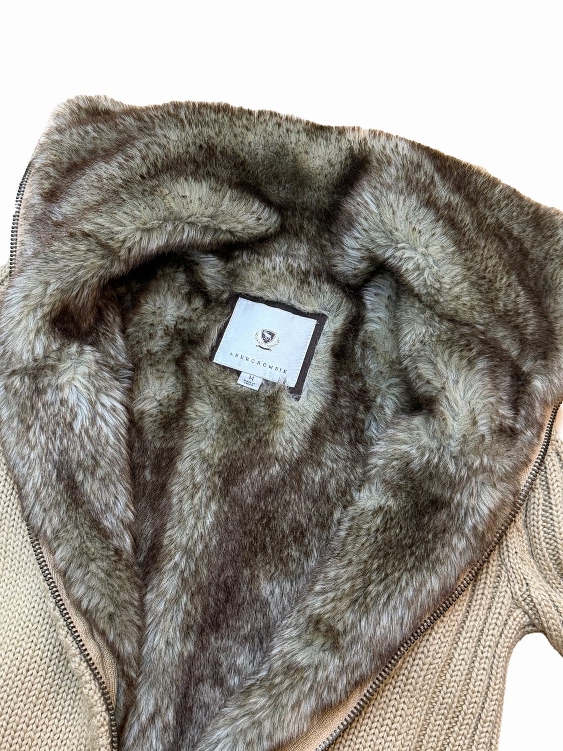 아베크롬비 토끼퍼 니트집업 상품이미지3