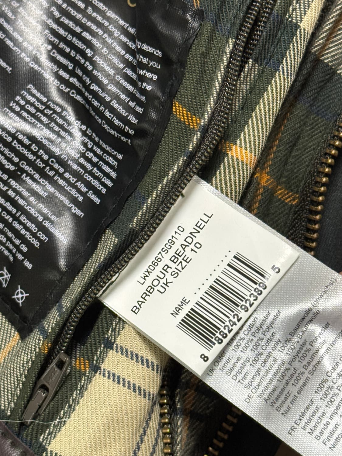 바버 비드넬 세이지 36 (UK 10) 상품이미지5