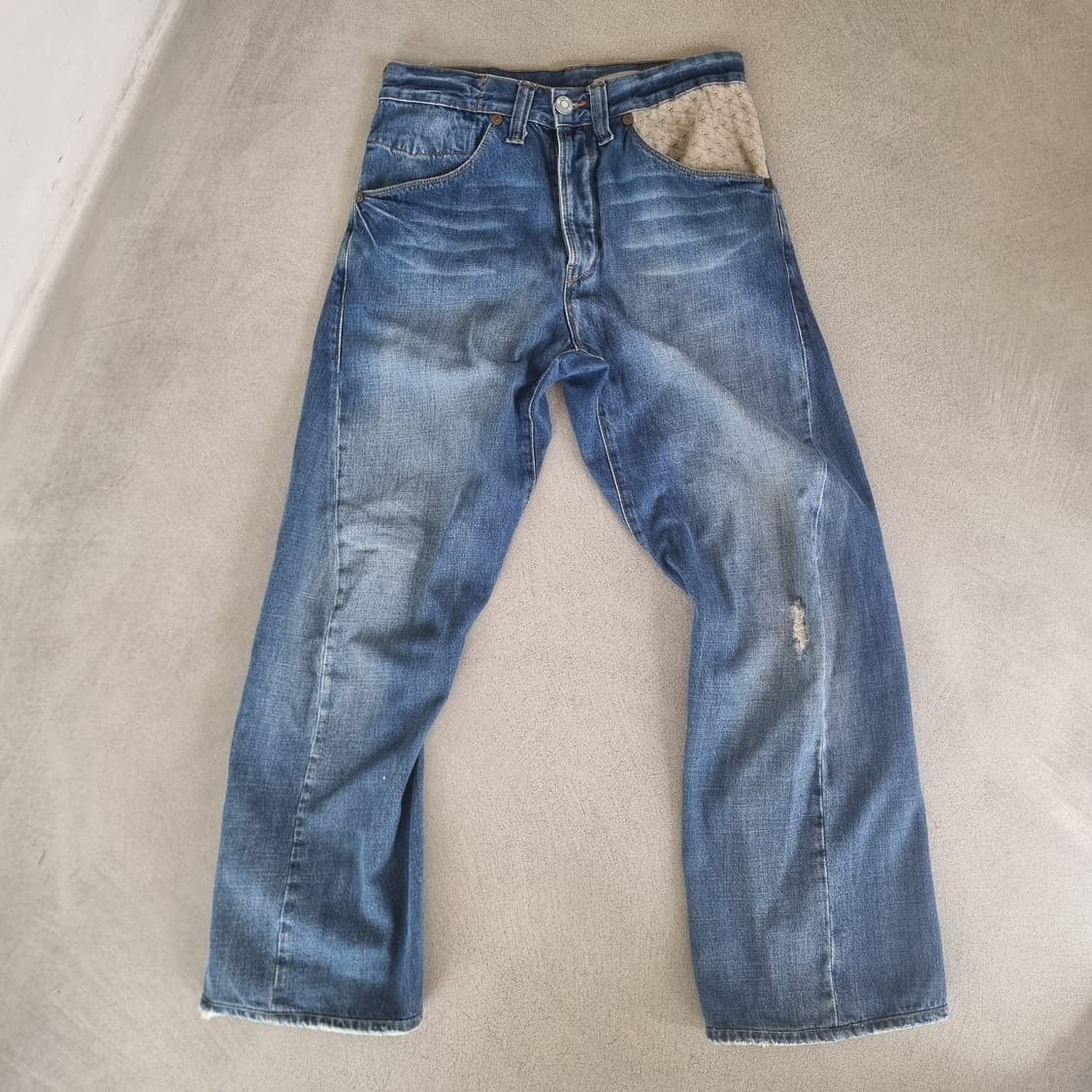 희귀레어 일본 리바이스 엔지니어드진 루즈핏 신치백유럽서부르는게값 상품이미지2