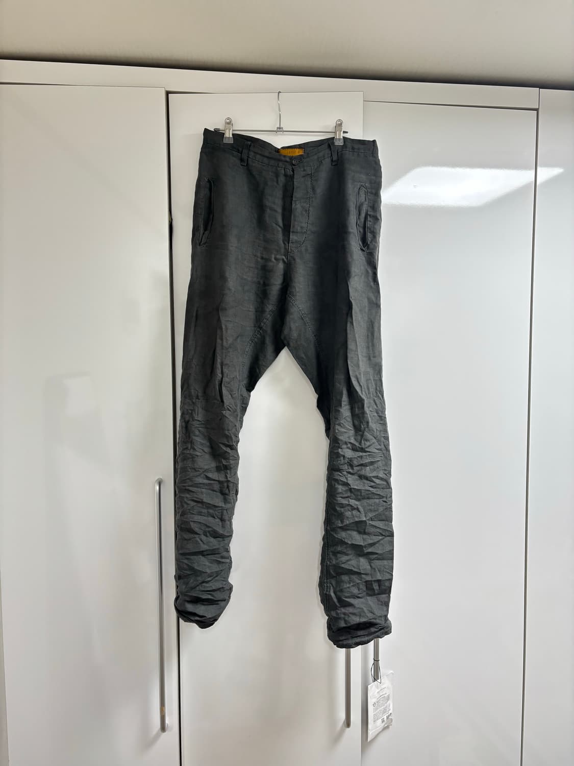 layer-0 ap 수소봉제 린넨 팬츠 상품이미지1