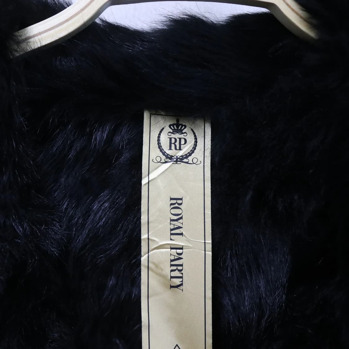 ROYAL PARTY 램 레더 무스탕 62767 상품이미지8