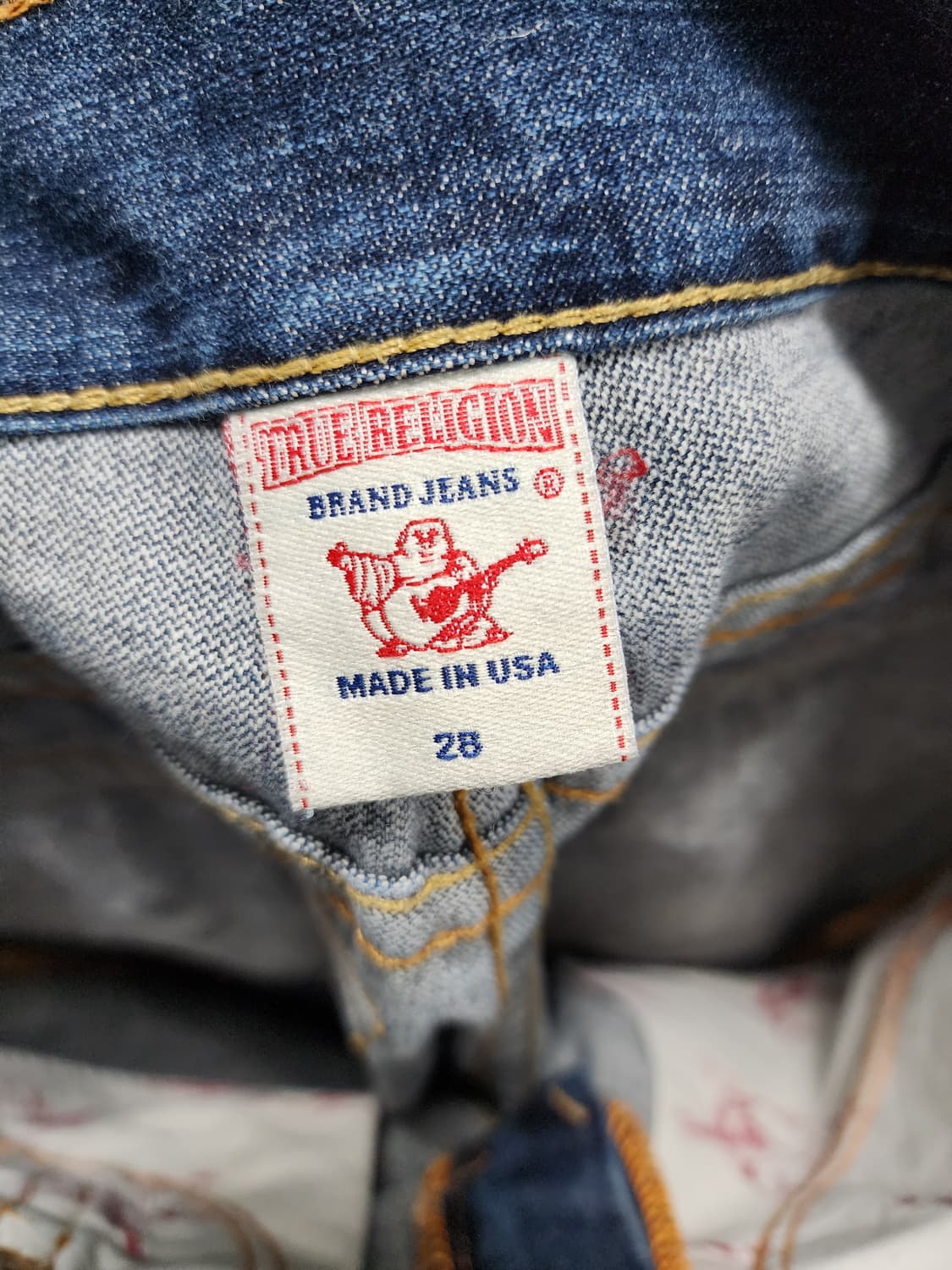 USA 트루릴리젼 JOEY 데님 컷팅진 상품이미지7