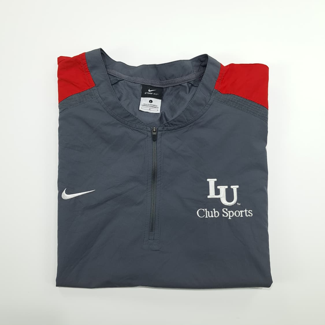 CN797 L 나이키 그레이 원드브레이커 바람막이 자켓 점퍼 상품이미지9