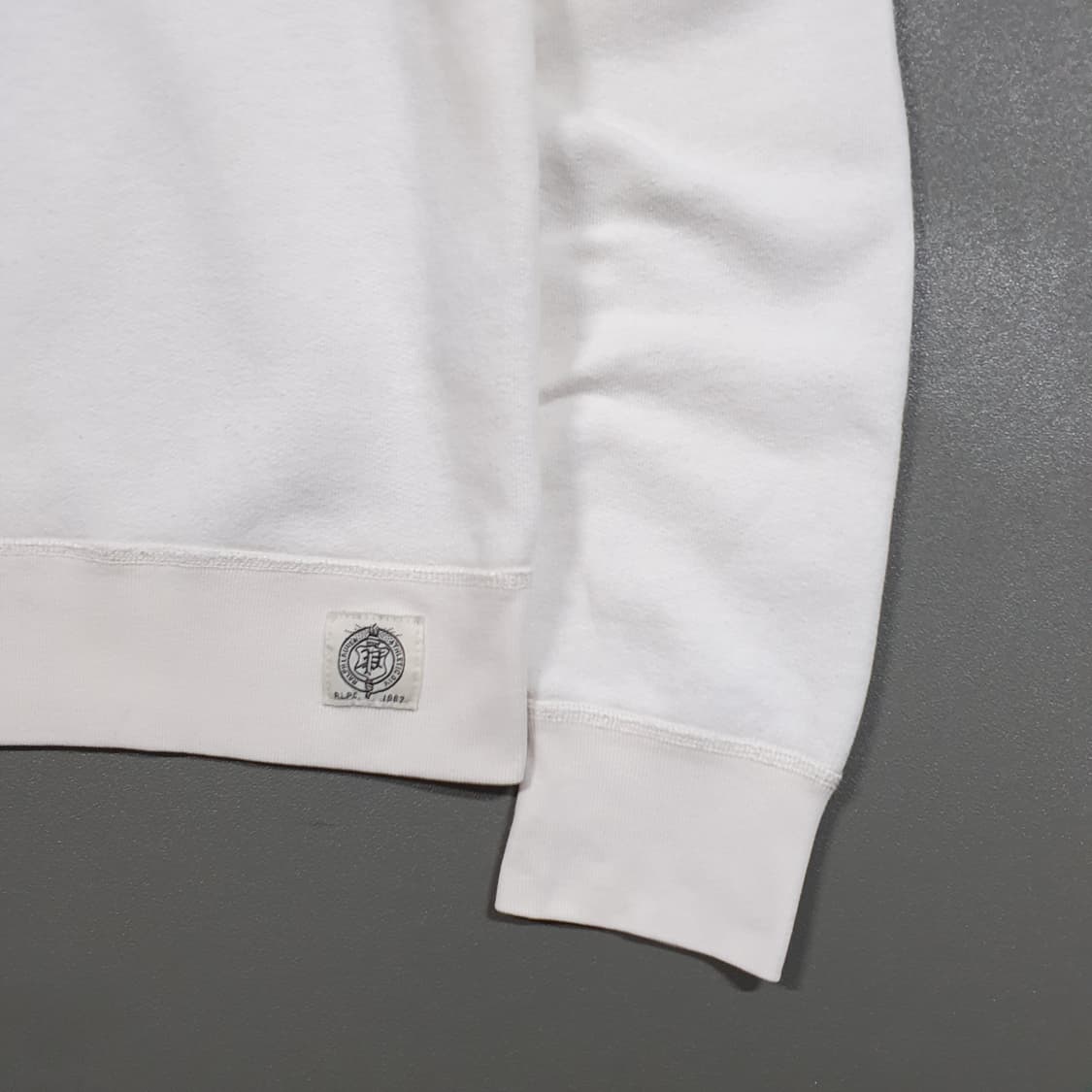 M) 폴로 랄프로렌 신형 RL67 스피드 체이서 맨투맨 스웻셔츠 크림 상품이미지3