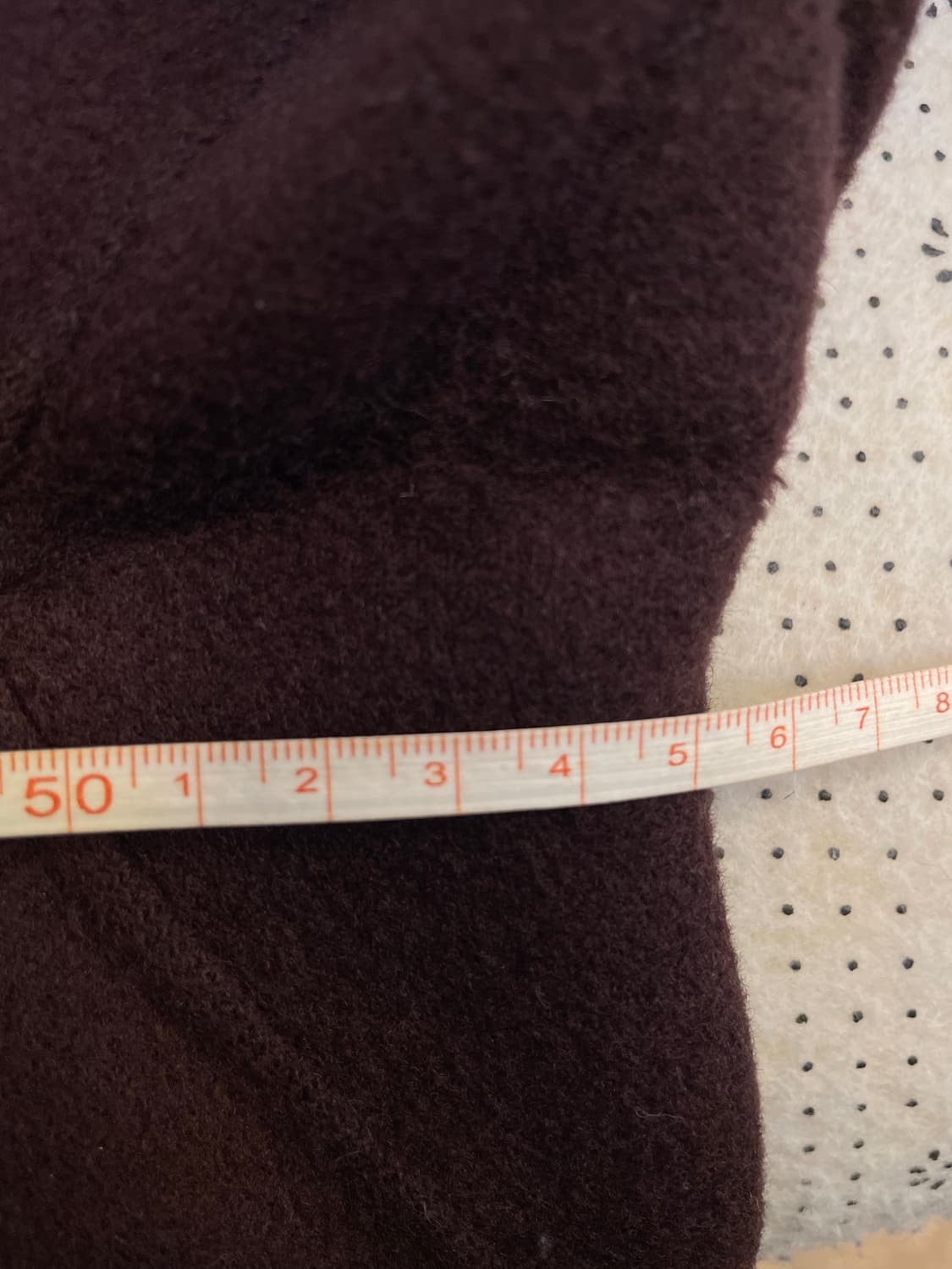 MCM 여성울코트 여성모직코트:) 버건디코트 하프코트하객룩연말룩데이트룩 상품이미지7