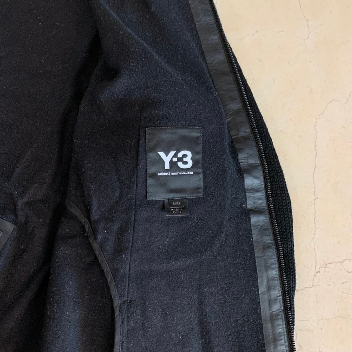 Y-3 Yohji Yamamoto Wool Knit Jacket 상품이미지5