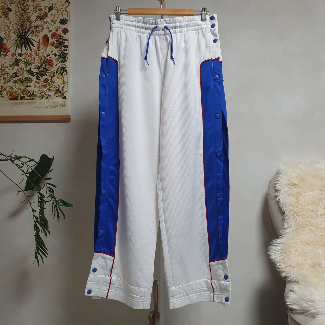 나이키 올드스쿨 배색 절개 스냅 트랙 팬츠 상품이미지1