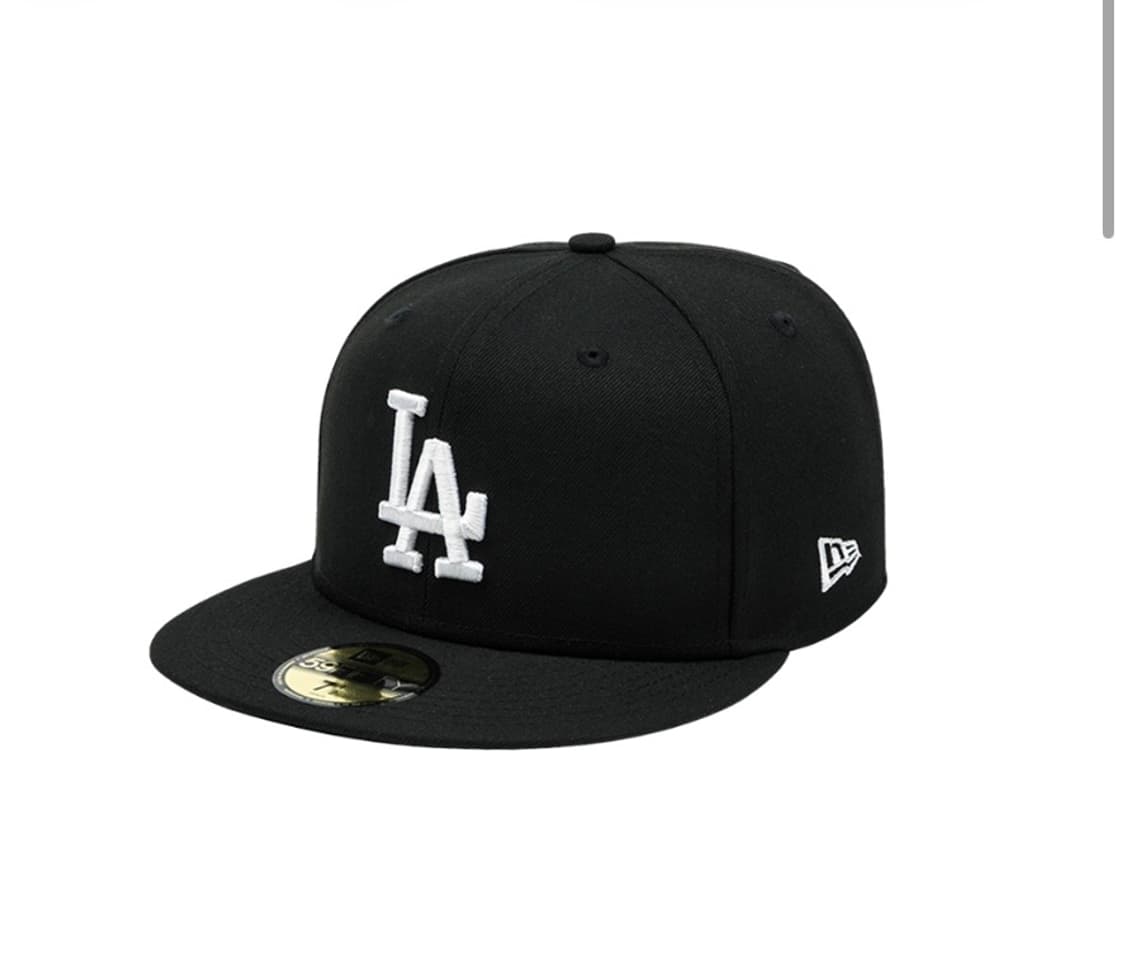 뉴에라 MLB LA 다저스 베이직 피티드 캡 블랙 738 상품이미지1