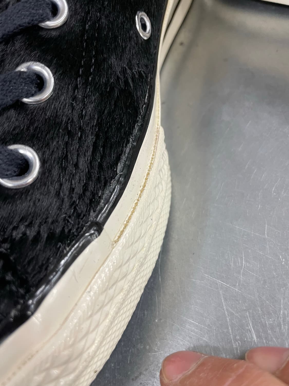 컨버스 척테일러 블랙 포니헤어 230 (gr-4406) 상품이미지7