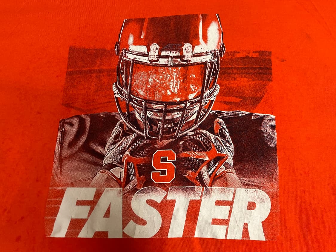 길단 GILDAN NFL 오렌지 티셔츠 XL 구제 빈티지 상품이미지2