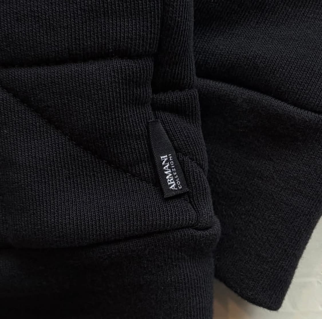 아르마니 꼴레지오니 퀼팅 봄버 재킷 상품이미지6