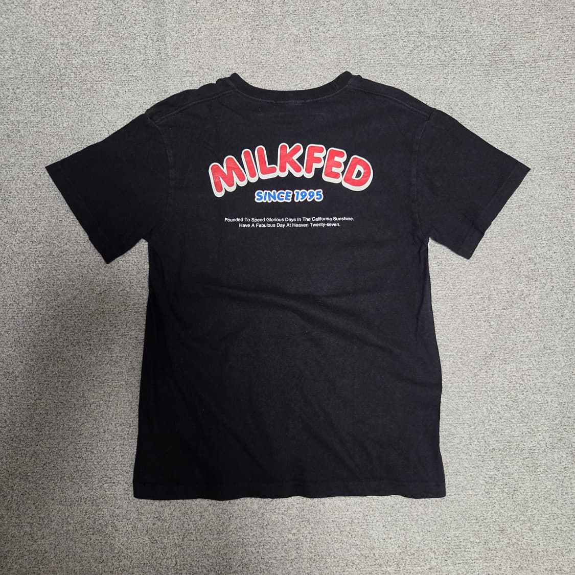 Milkfed 아메리칸 반팔 티셔츠 M-슬림L(95-100) 상품이미지1