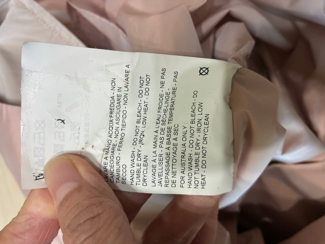 Jil Sander 벨티드 트렌치코트 블러쉬핑크 36 상품이미지6