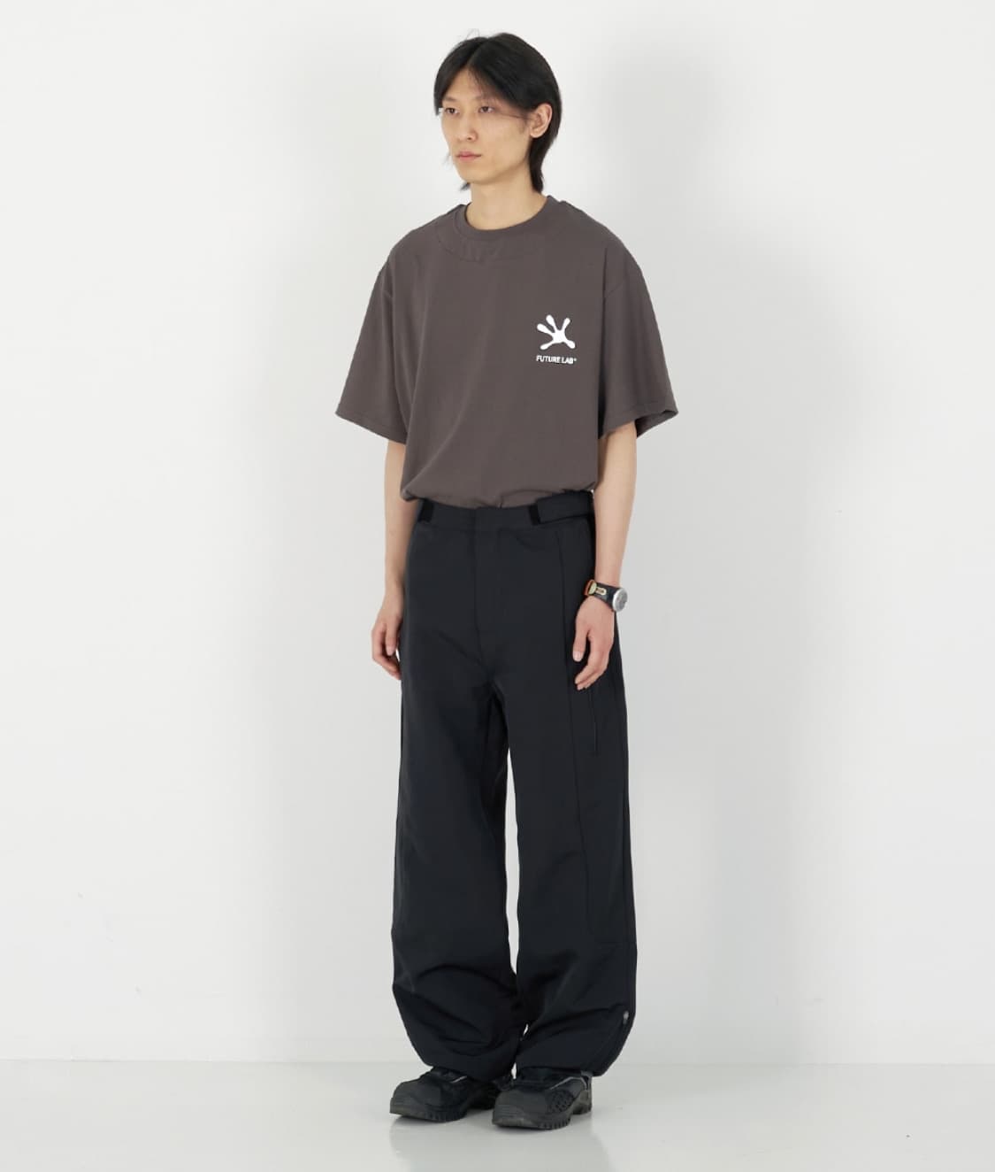 48) 퓨처랩 JAPANESE WORK 블랙 타지마 팬츠 상품이미지4