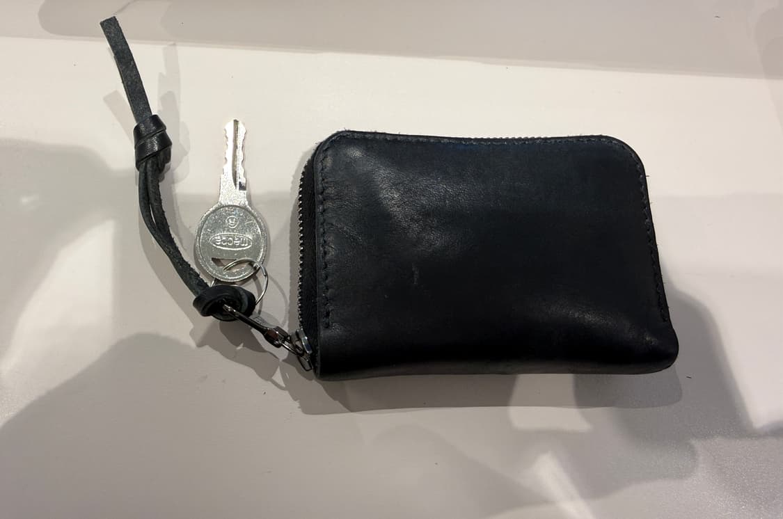 하바티x클라스레더 Rough Zip Wallet 지갑 상품이미지5