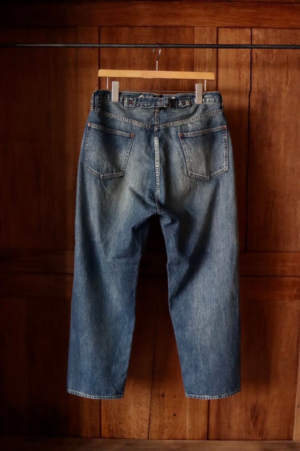 [34] APRESSE  No.22 Washed 와이드 데님  24SS 상품이미지2