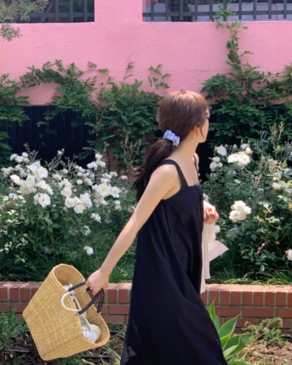 [위드아웃썸머] palms onepiece_black 상품이미지2