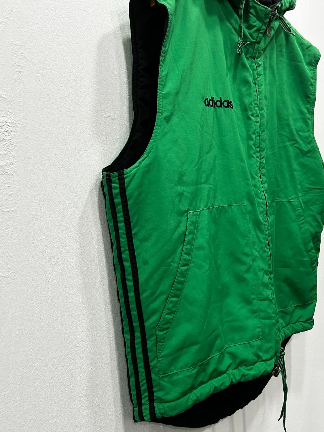 아디다스 올드스쿨 리버시블 후드 조끼 베스트 남성 110 상품이미지8