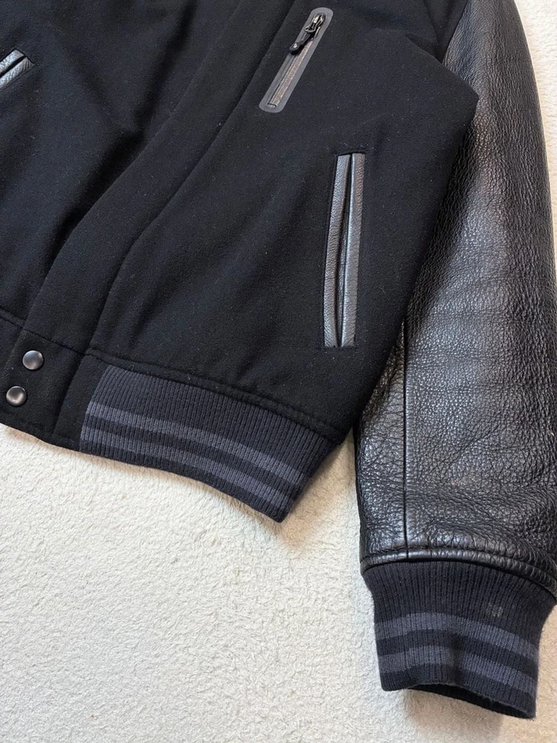 나이키 12FW 디스트로이어 소가죽 바시티 자켓 PN6281 상품이미지4