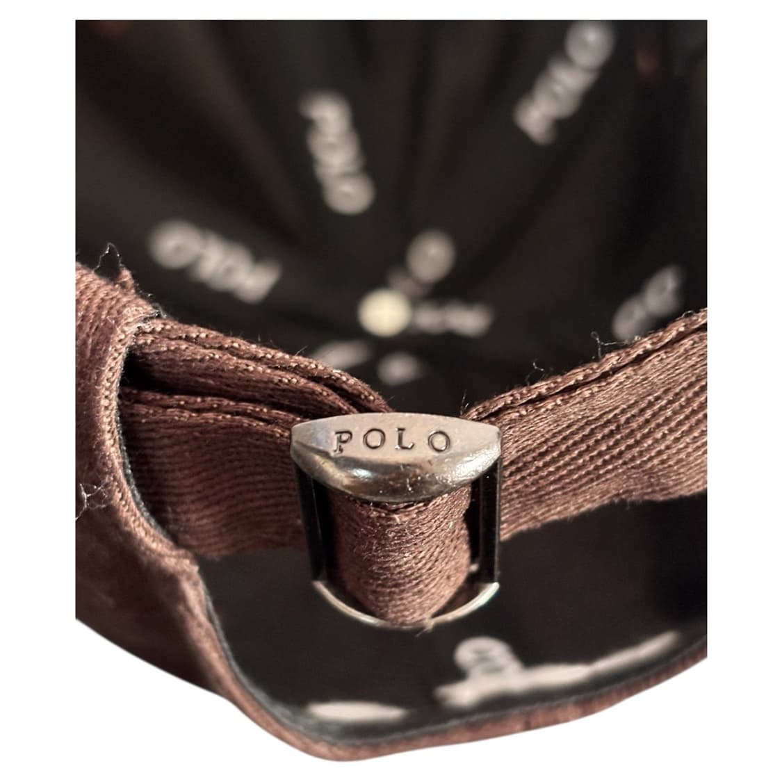 [새상품] 폴로 랄프로렌 다크브라운 볼캡 모자 상품이미지6