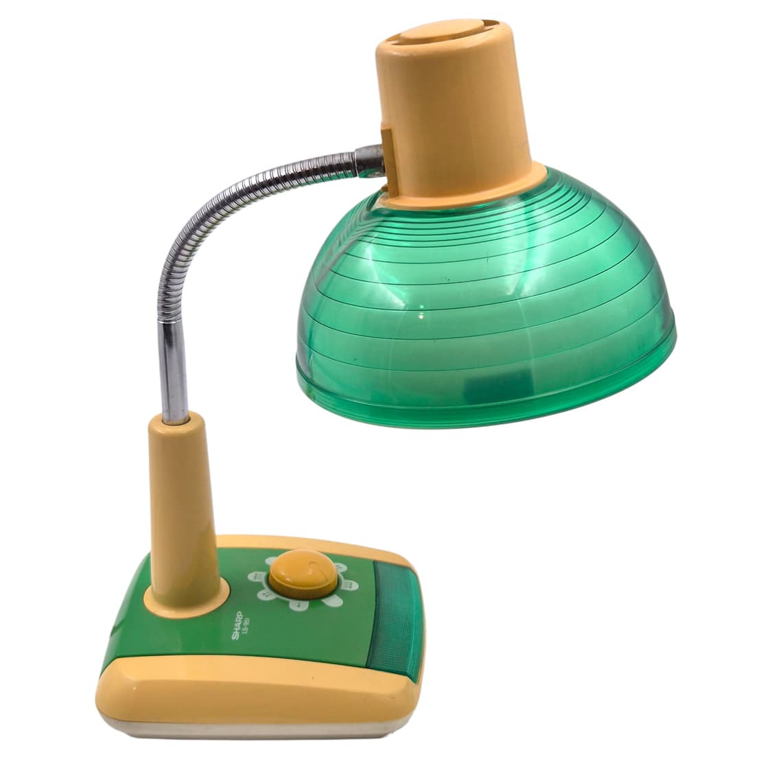 80s 샤프 레트로 그린 데스크 조광 램프 상품이미지6