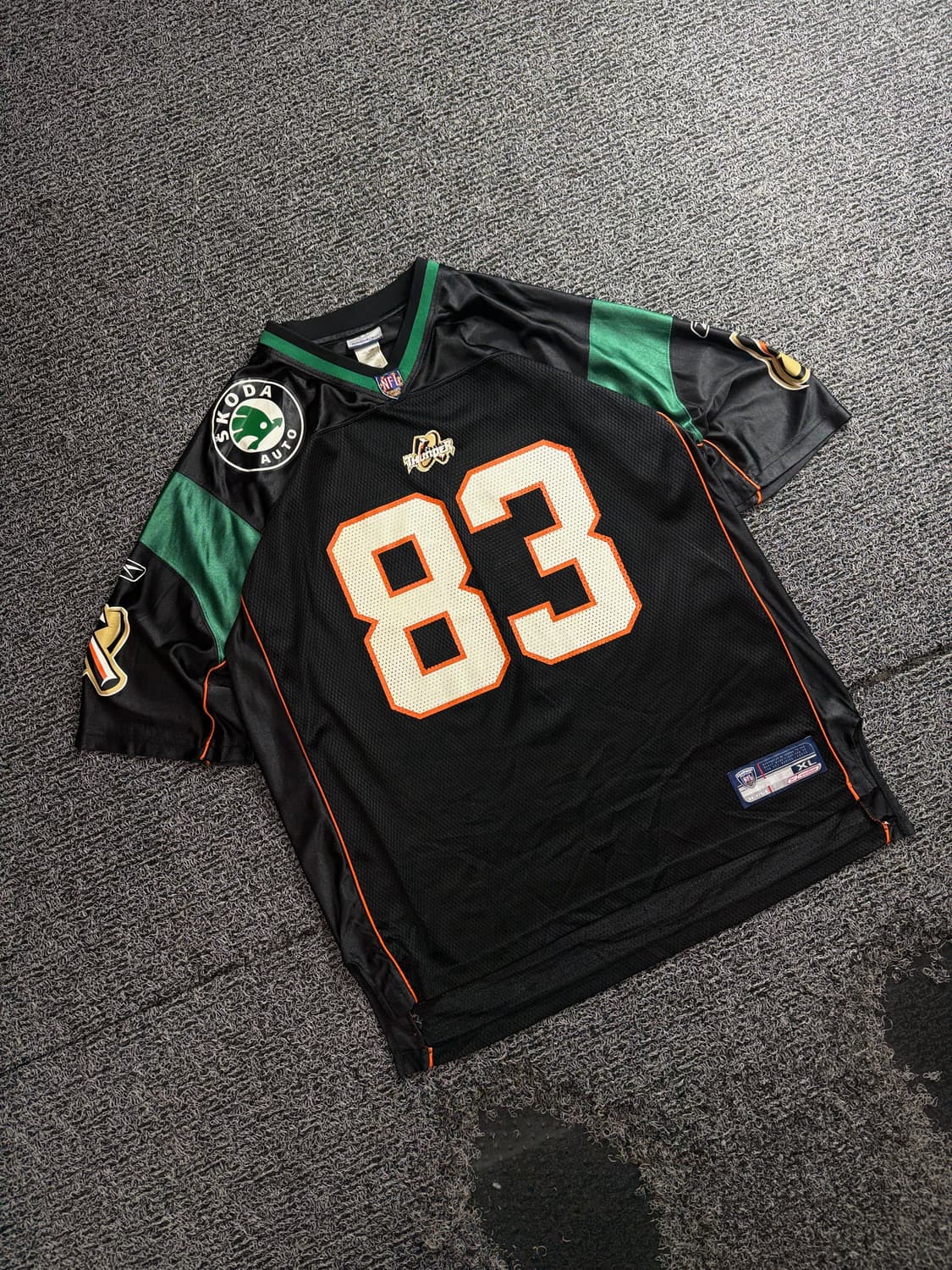 NFL 리복 유럽 베를린 썬더 빈티지 풋볼 저지 4479 상품이미지1