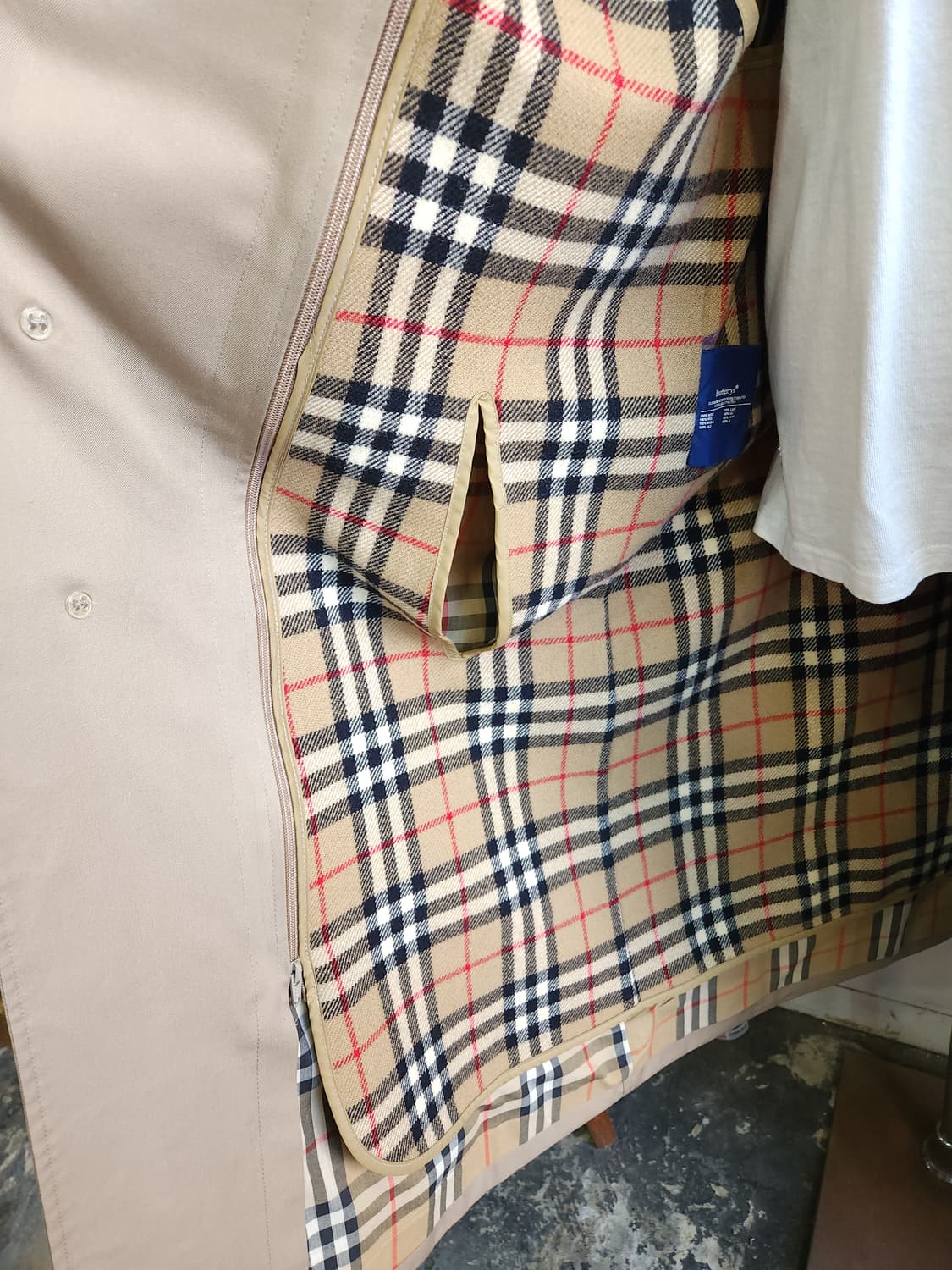 버버리 90s 발마칸 싱글 코트 내피포함

 상품이미지4