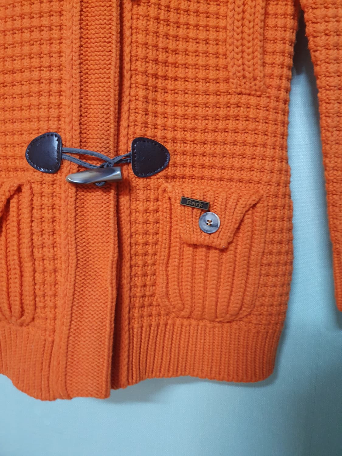 Bark 바크 더플 니트 코트 80~85슬림 상품이미지3