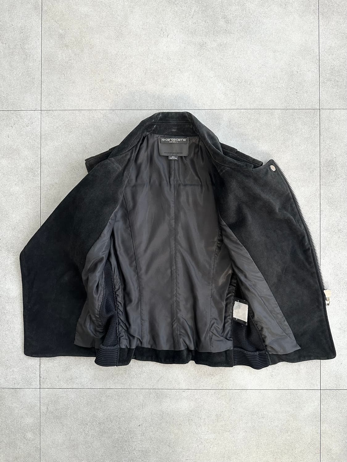 알렉산더왕 스웨이드 레더 바이커 베스트 상품이미지6