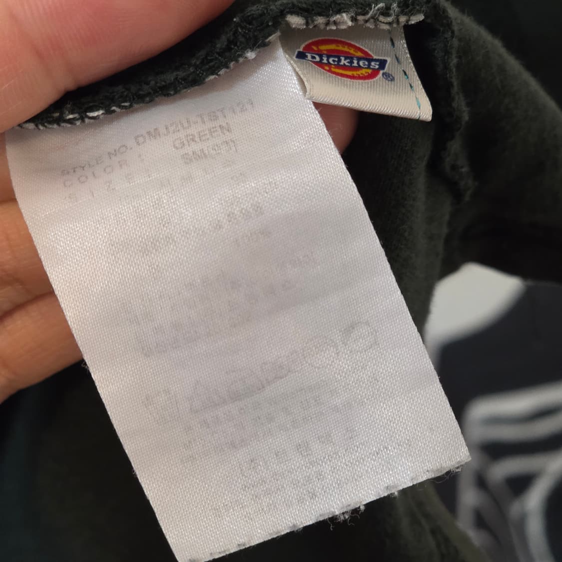 디키즈 카키 빅 프린팅 반팔 상품이미지8