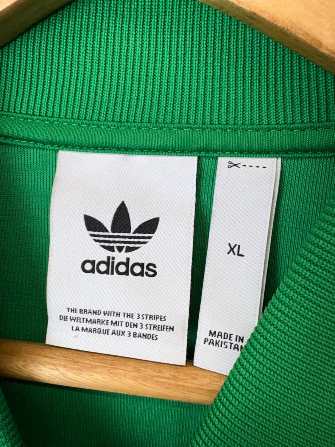 아디다스 파이어버드 SST 삼선 트랙탑 그린 져지 상품이미지5