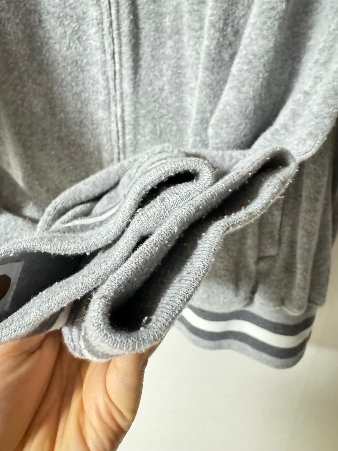 베이프 그레이 베이스볼 테리집업 상품이미지3