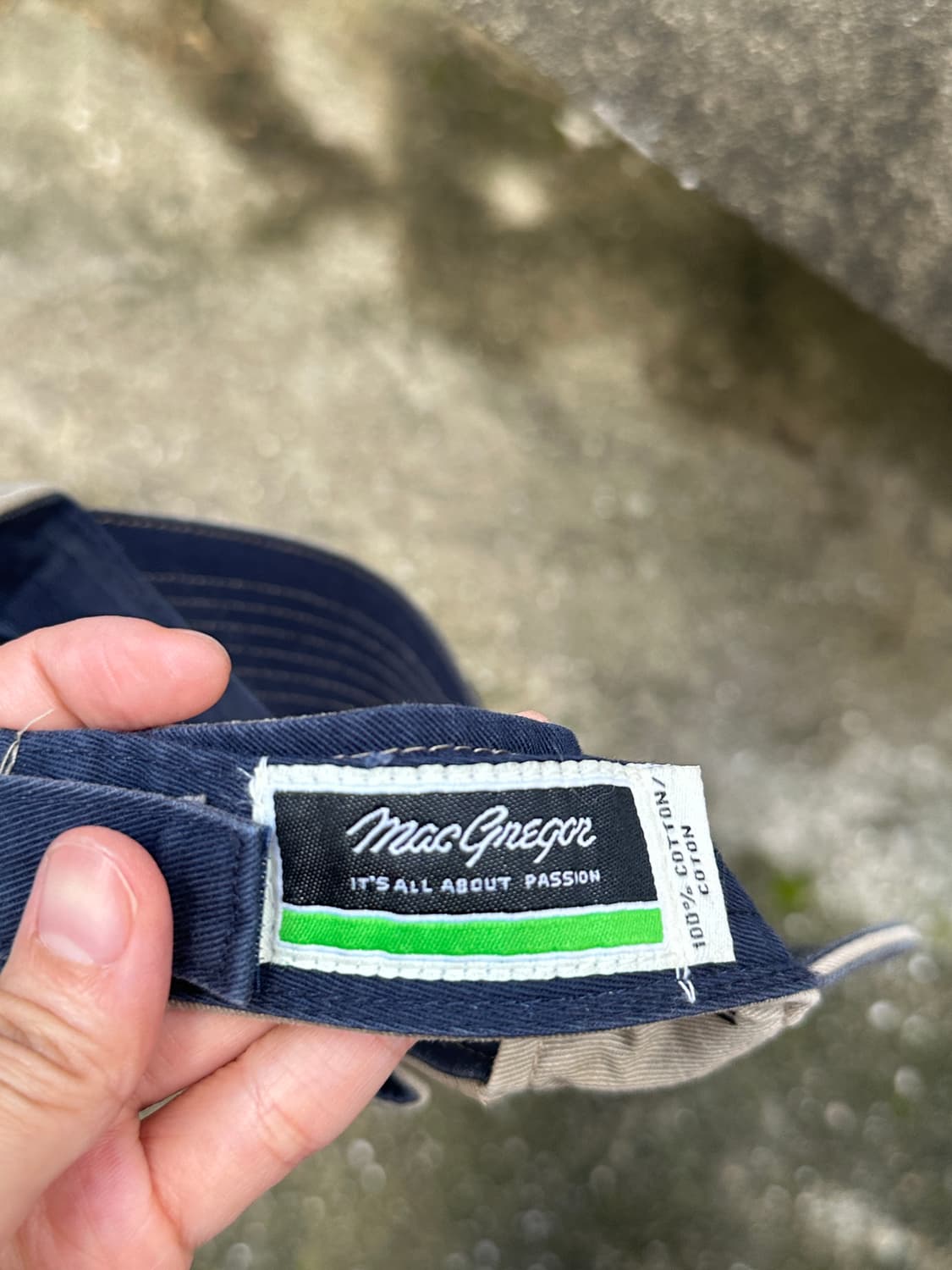 Macgregor vintage visor cap 상품이미지7